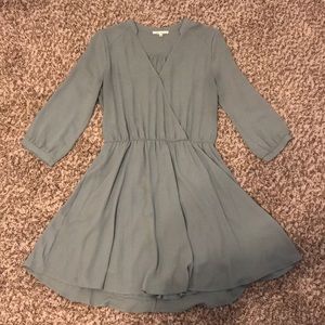 Francescas green dress